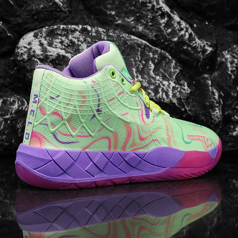 2025 New hot sale breathable non-slip shock-absorbing unisex basketball shoes summer basketball shoes Very good