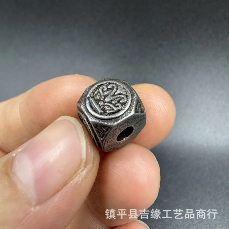 Iron Four Beasts Square Spacer , Decorative , Buddhist , Bracelet Top and Waist Beads, Tibetan Style Small Elemen