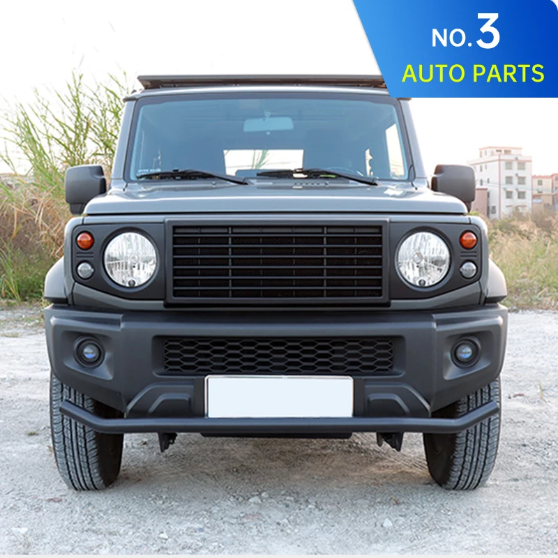 شبكة السيارة الأمامية سوزوكي جيمني, JB64, Sierra, b74w,, من أجل الطرق الوعرة, ABS, Defender lette D اكسسوارات شواء السباق