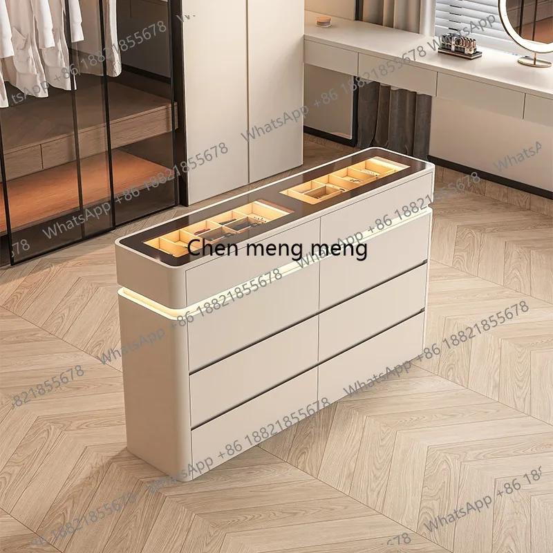 K153 Showcase Nordic Living Room Cabinets Multipurpose Floor Dust Proof Organizer Cabinet Display Standing Muebles De Salon Furn