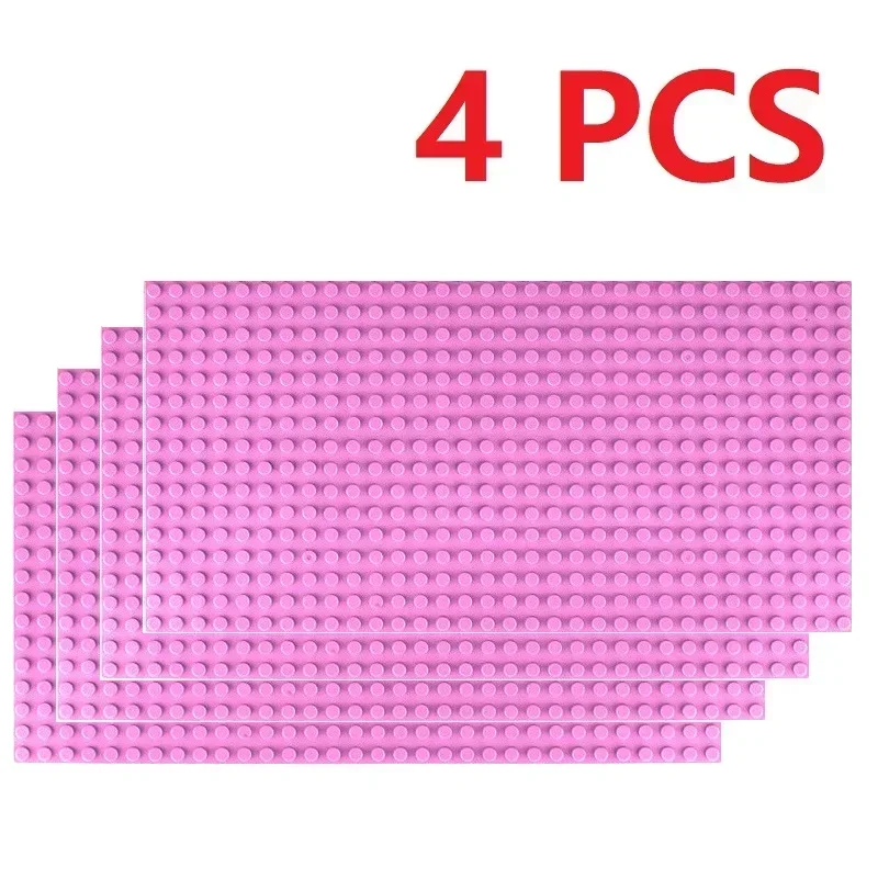 4 Stücke Blöcke Grundplatten 32x32 16x32 Klassische Grundplatten Bausteine DIY Kunststoff Montage Kompatibel Alle Marken Stadt Spielzeug