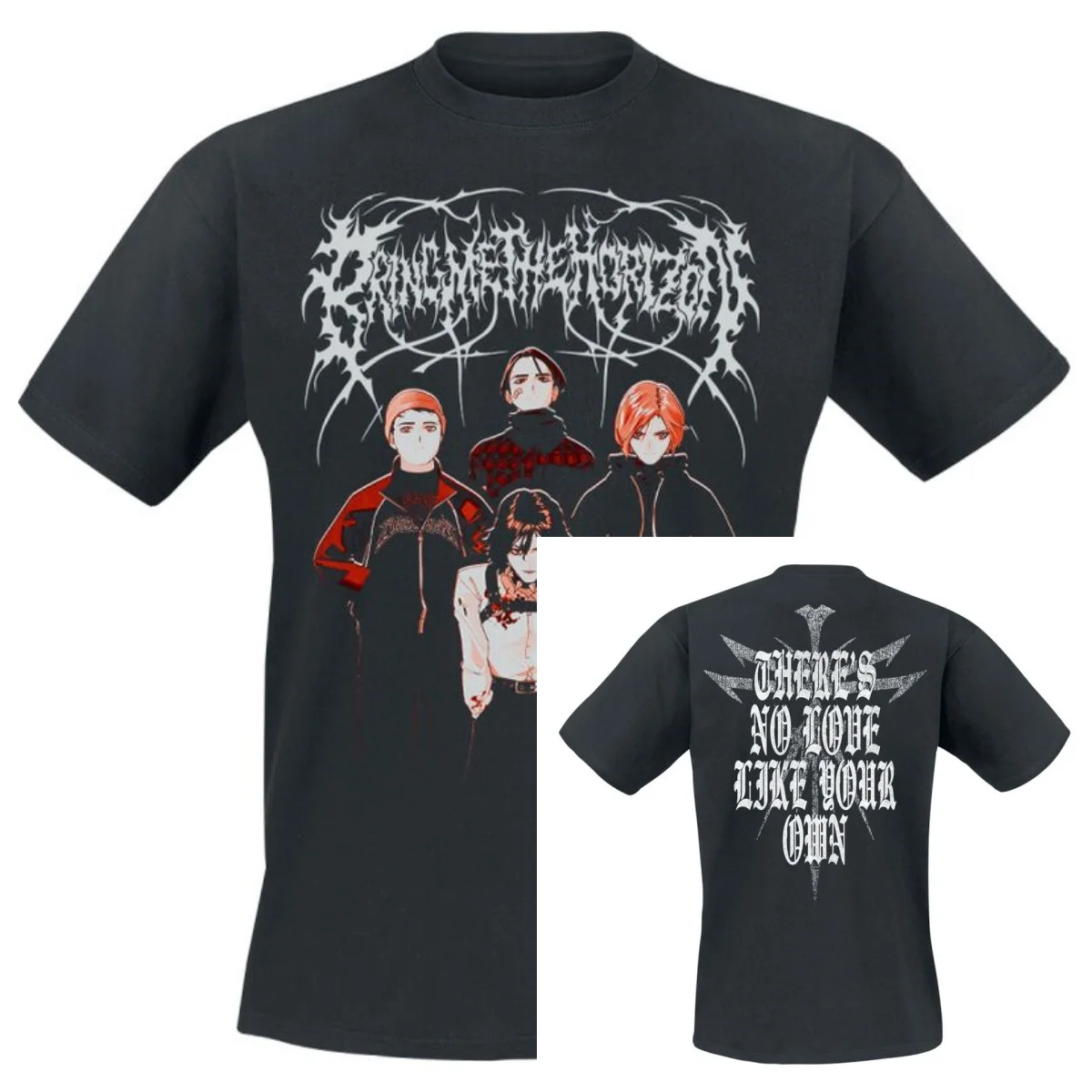 Y2k Bring Me The Horizon Graphic Cotton Band T-shirt Unisex Summer Short Sleeve Fashion Brand Tee Luxury Casual Vintage Tees