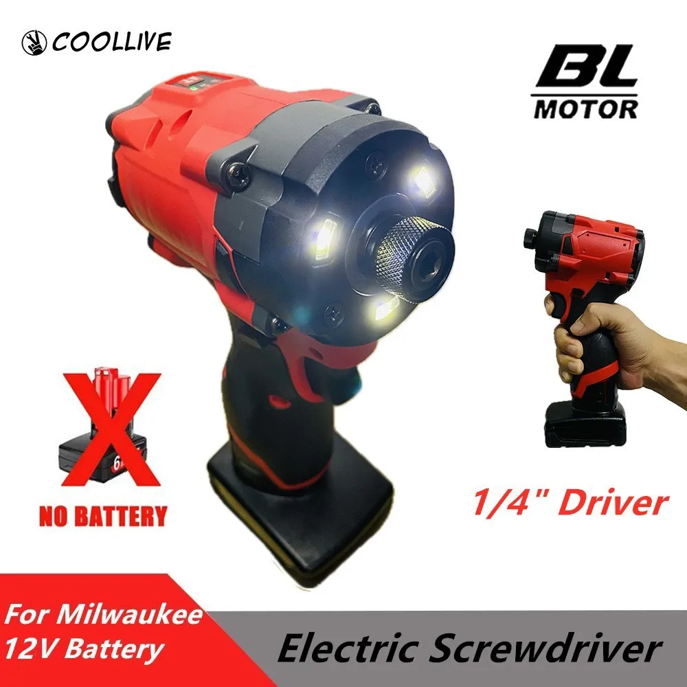 brushless-screwdriver-1-4-inch-cordless-impact-drill-electric-driver-repair-protable-power-tools-for-milwaukee-12v-battery