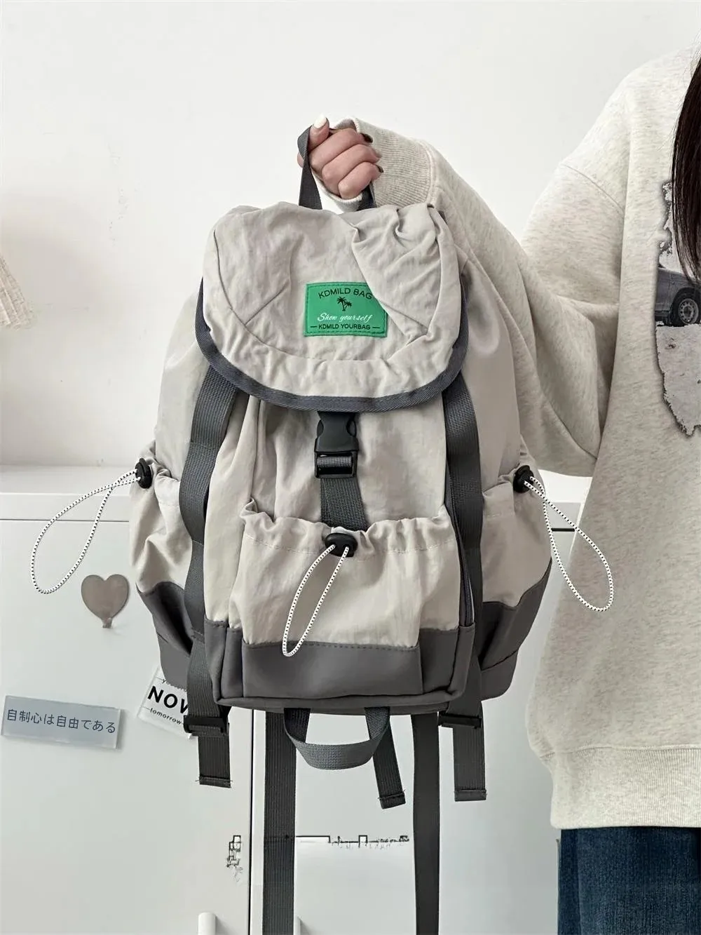Outdoor Casual Hiking Backpack Lightweight Travel Dual Shoulder Bag for Men And Women University Students Unique Design Mount...
