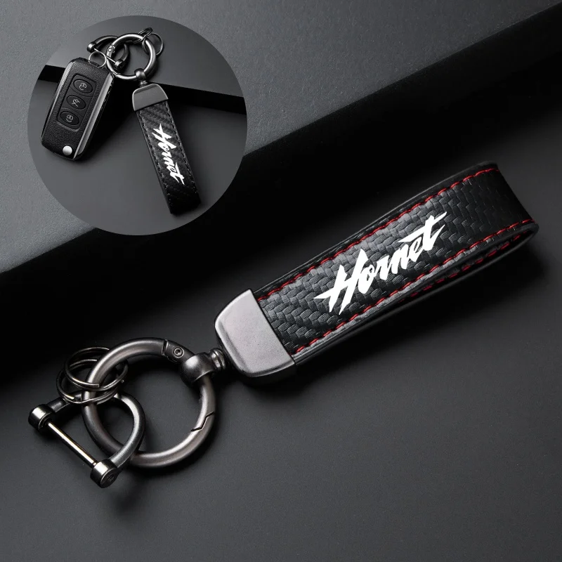 Key Ring Keys Strap Keychain Keyrings Men Women Car Personality Motorcycle For HONDAHornet CB CB600 CB600F CB599 CB900F HORNET