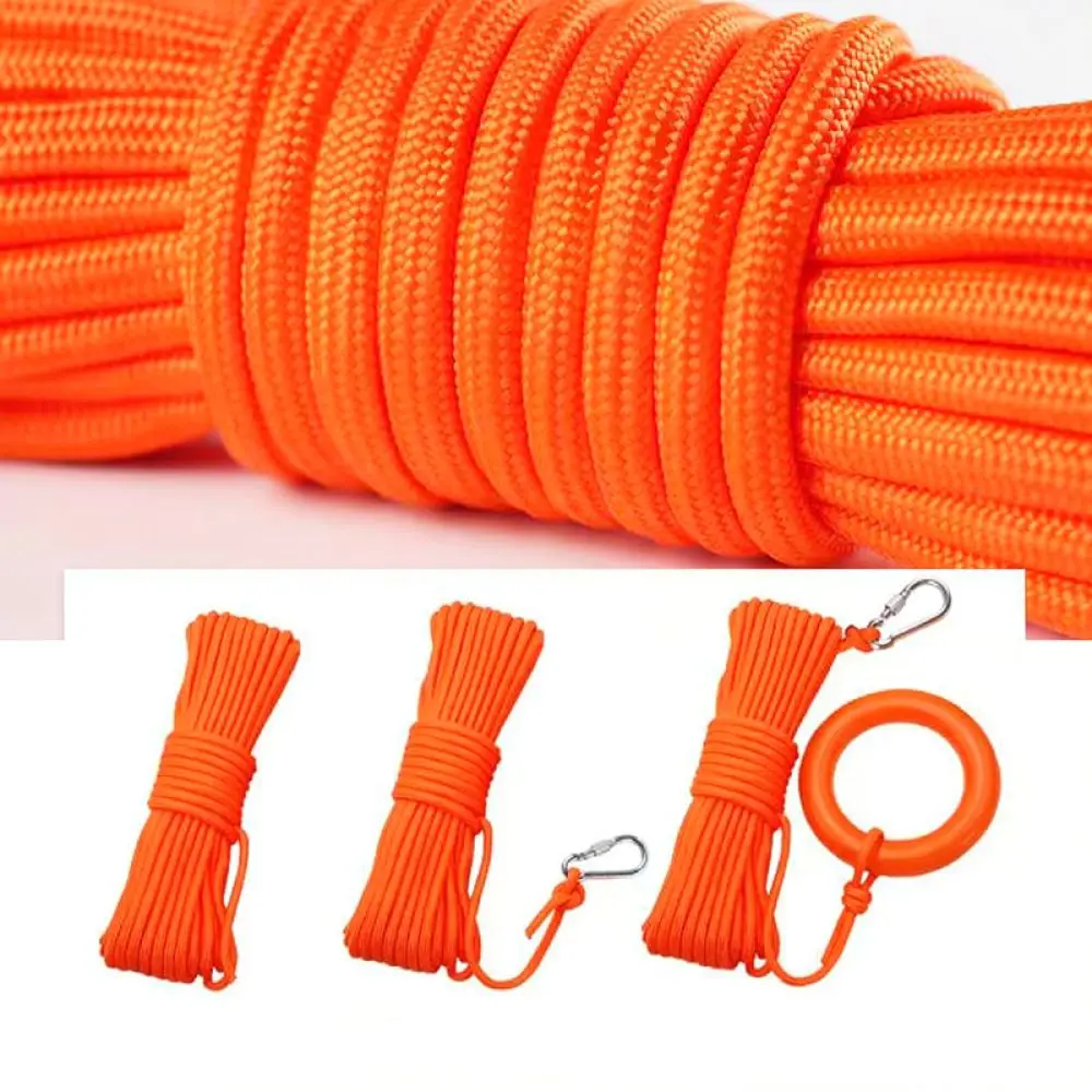 Floating Rescue Rope Water Safety Line Reflective Nylon Cord For Boating Sailing Kayaking Swimming Pool Emergency Gear view 4