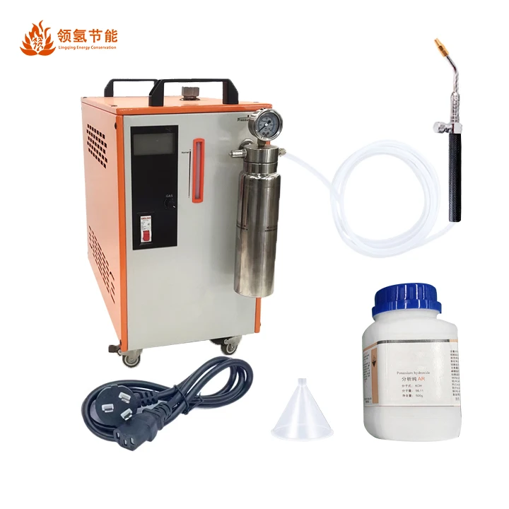 Hydrogen Oxygen Gas Welding Machine with 300L Capacity Water Fuel Generator