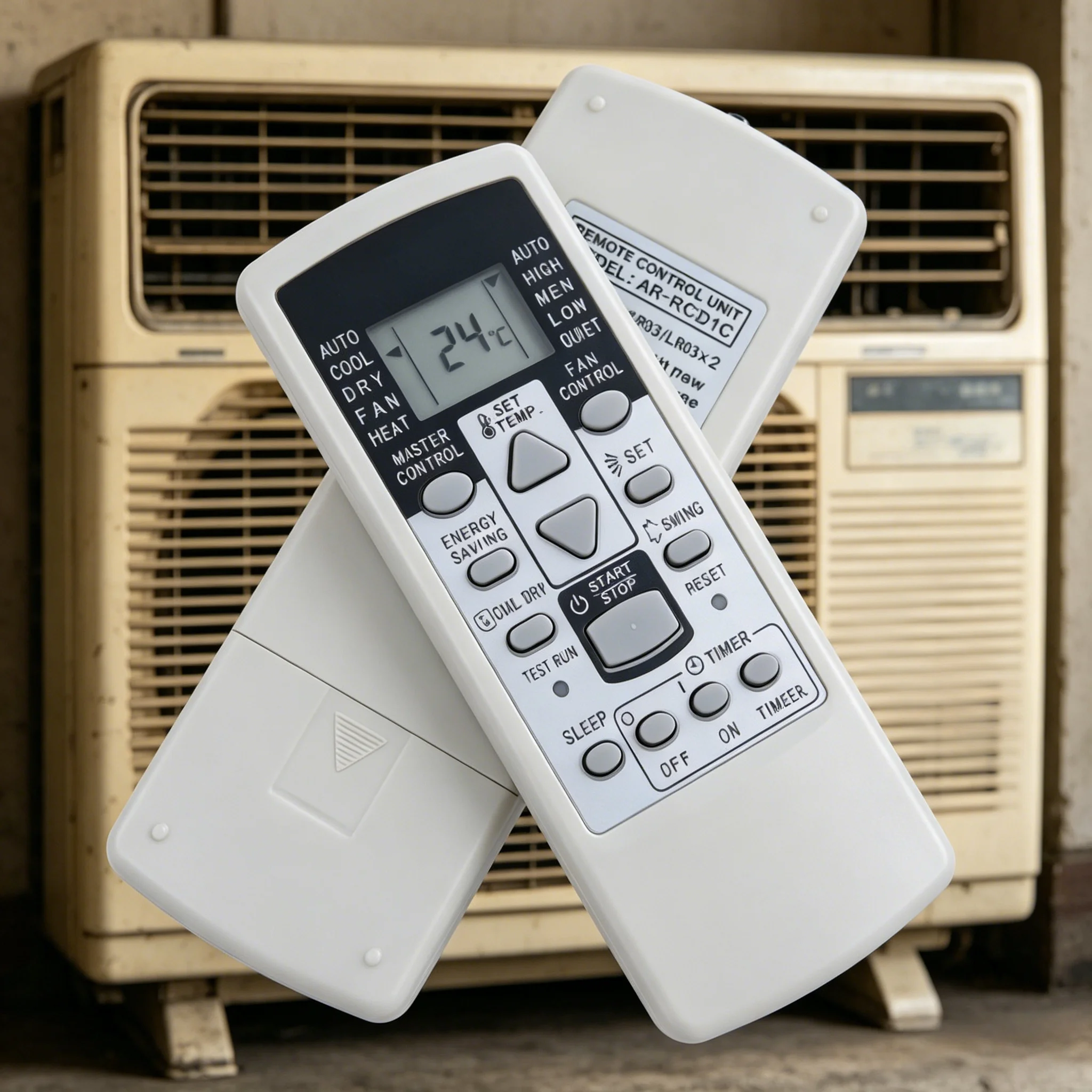 AR‑RCD1C Premium‑Built Air‑Conditioner Infrared Controller, Matches AR‑RCD1E & AR‑RCE1C, Hand‑Held Household Climate‑Control Rep