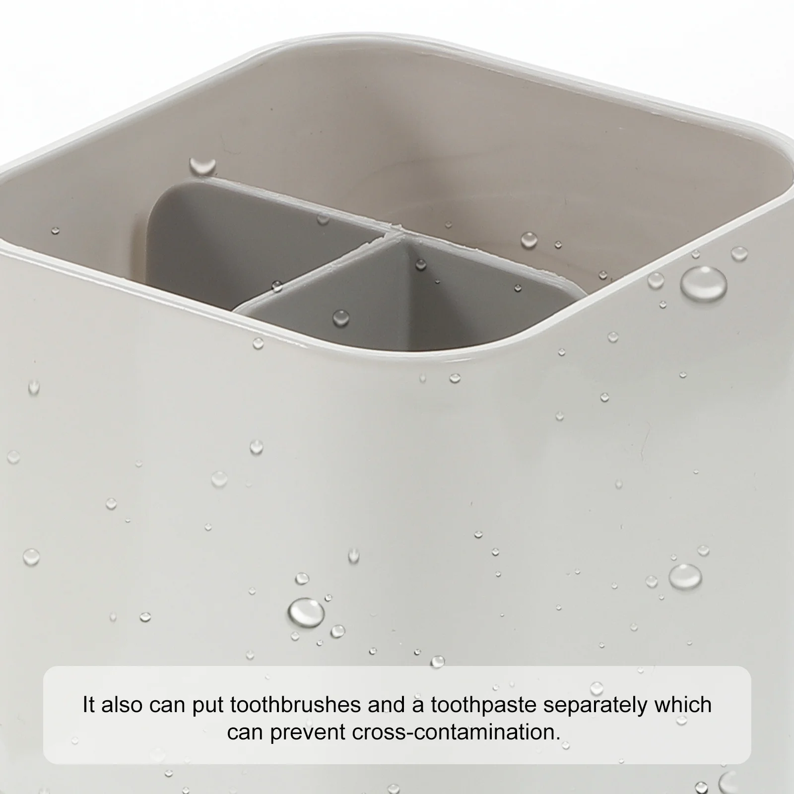 

Storage Rack Toothbrush Stand ABS Material for Bathroom Supplies Toiletry Storage Rack Bathroom Supplies