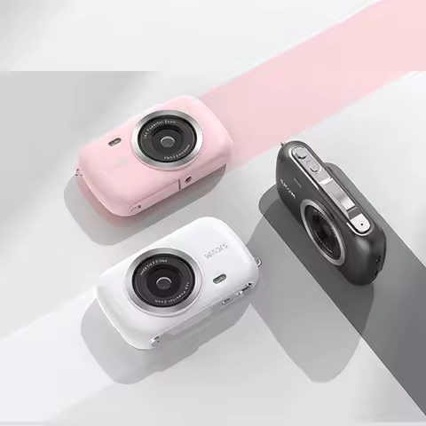 SJCAM-ZV100 Ultra HD 5K/80MP Compact Pocket Digital Camera,Student Vlog Camera