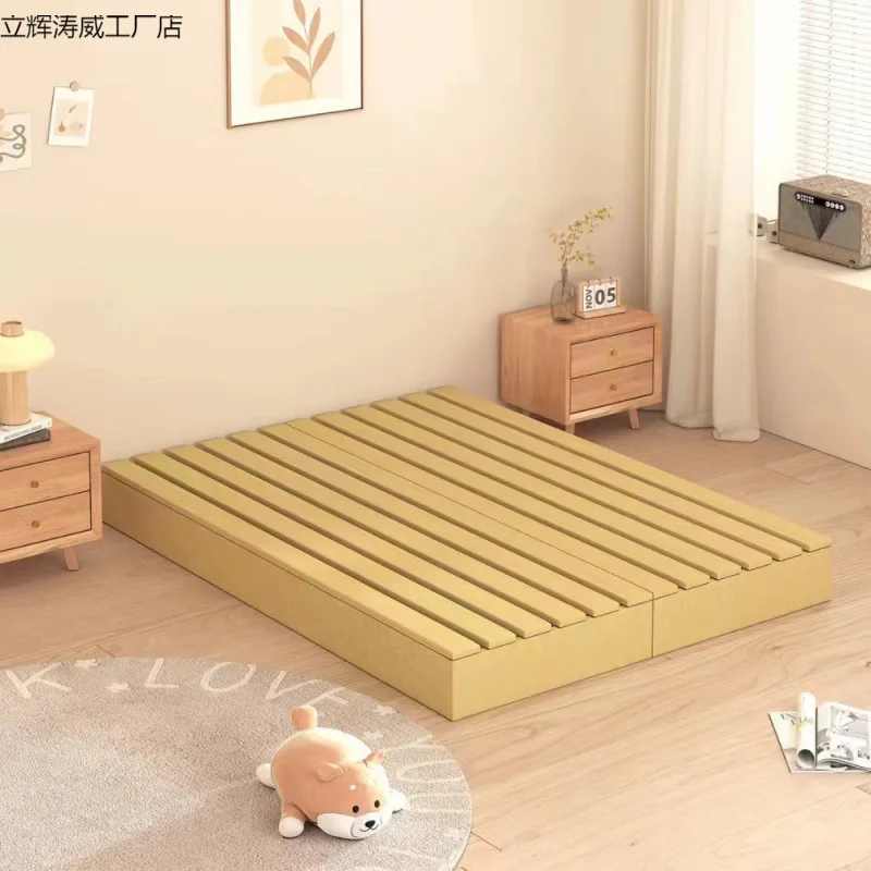 

Solid wood bed Tatami 1.5 meters Wooden bed Children's 1 meter out Double 1.8 meters Skeleton simple