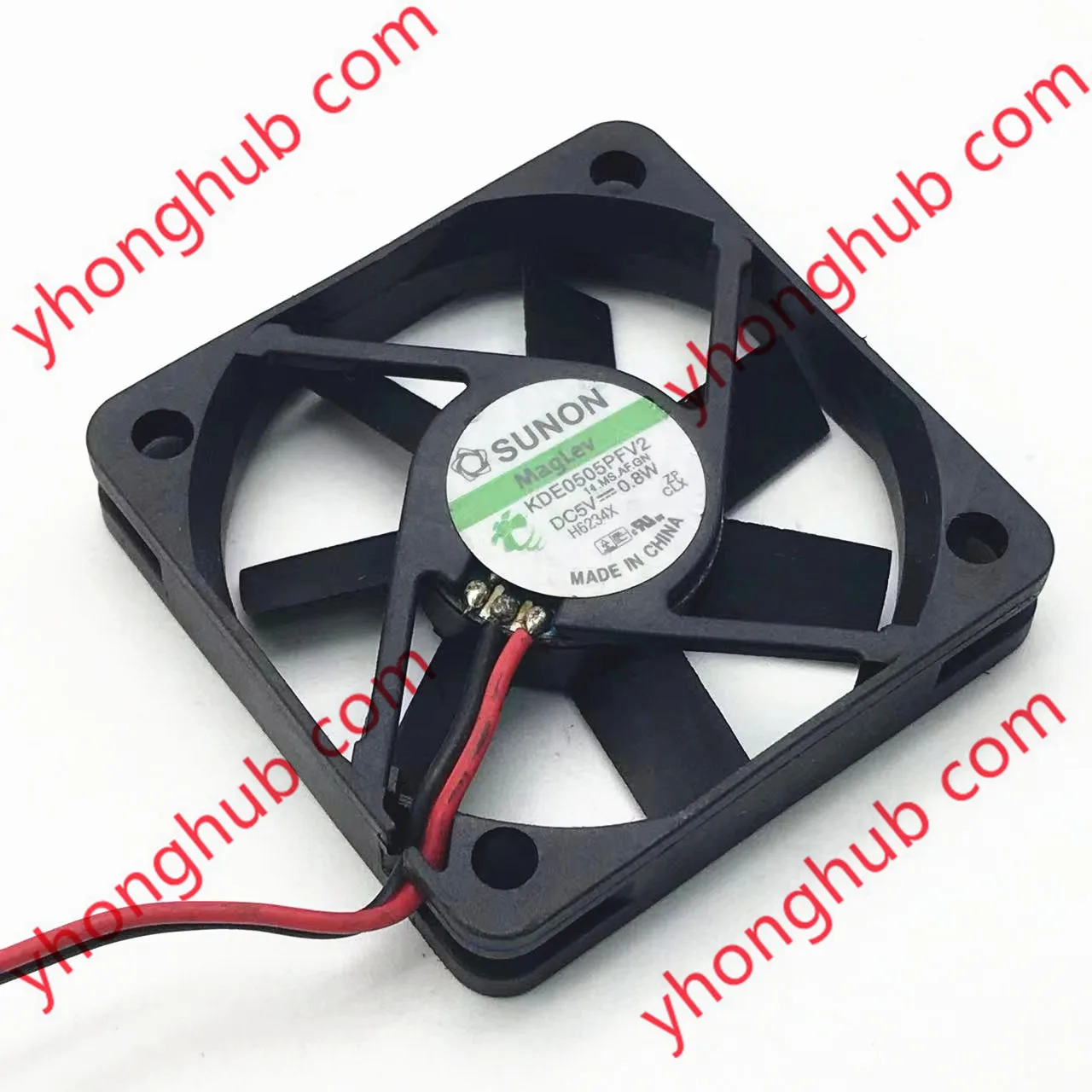 

SUNON KDE0505PFV2 Server Cooling Fan DC 5V 0.8W 50x50x10mm 2-wire