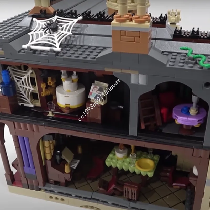 4503 قطعة MOC الرجل المسكون Disneienyed نموذج ألعاب مكعبات البناء العمارة تجميع هدايا عيد الميلاد لتقوم بها بنفسك التعليم للأطفال