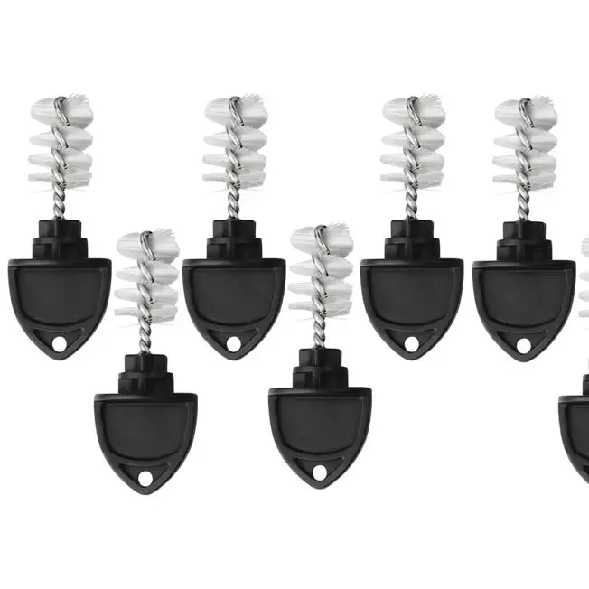 10pcs Faucet Interface Brush Beer Tap Brushes Beer Spout Cleaner Stoppers Keg Faucet Cap Cleaning Brush Hand Tools Wire Brushes