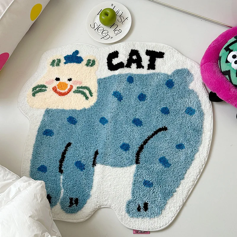 Cartoon Kreative Teppich Badezimmer Boden Matte Nacht Teppiche für Wohnzimmer Schlafzimmer Badezimmer Tür Matte Weiche Hause Dekoration Eingang – Detail 8