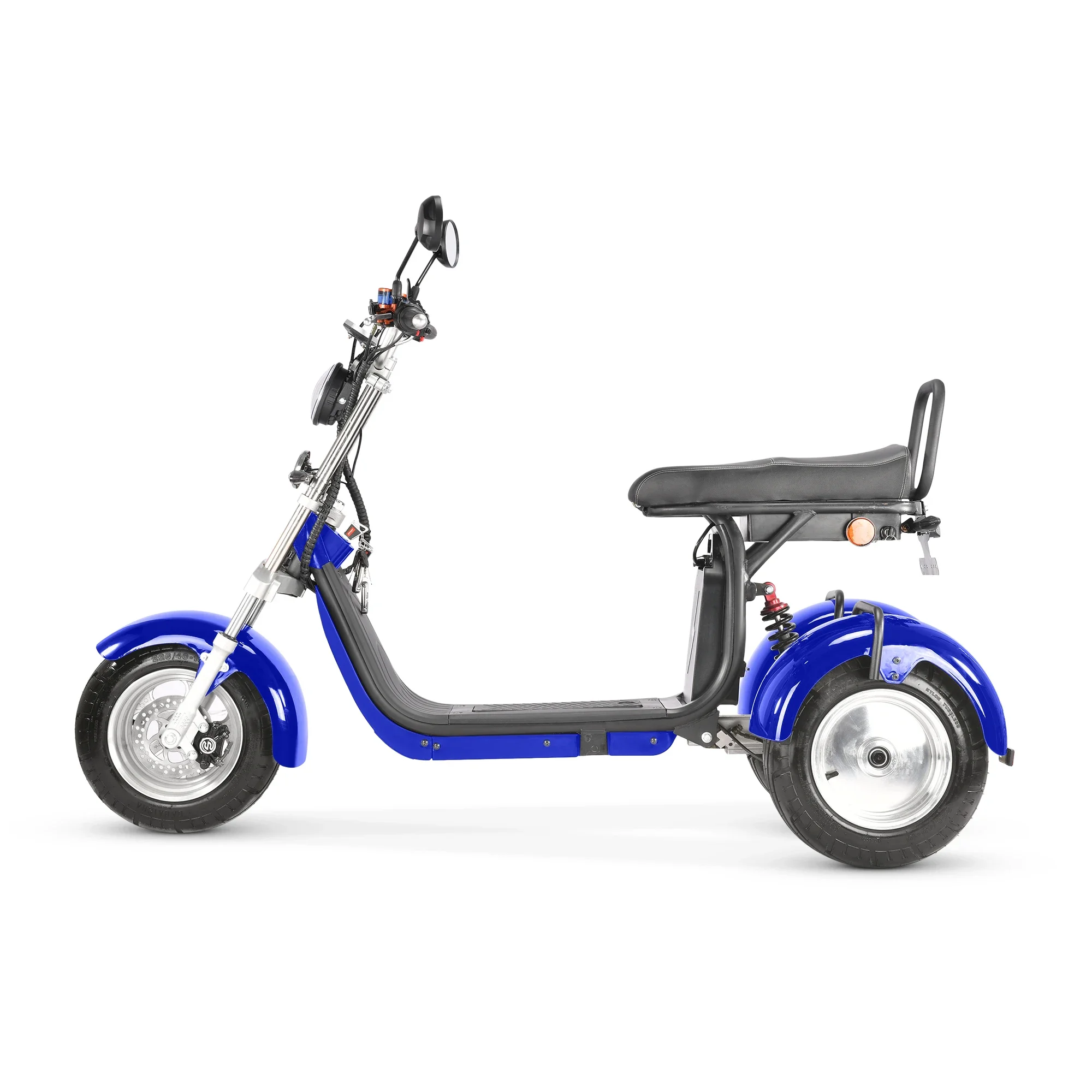 Newest flexible 4000W dual strong motor three wheel Aluminum Alloy Electric Scooters electric tricycle citycoco