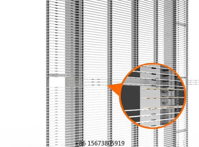 Transparent LED Display Screen Showcase - usage example
