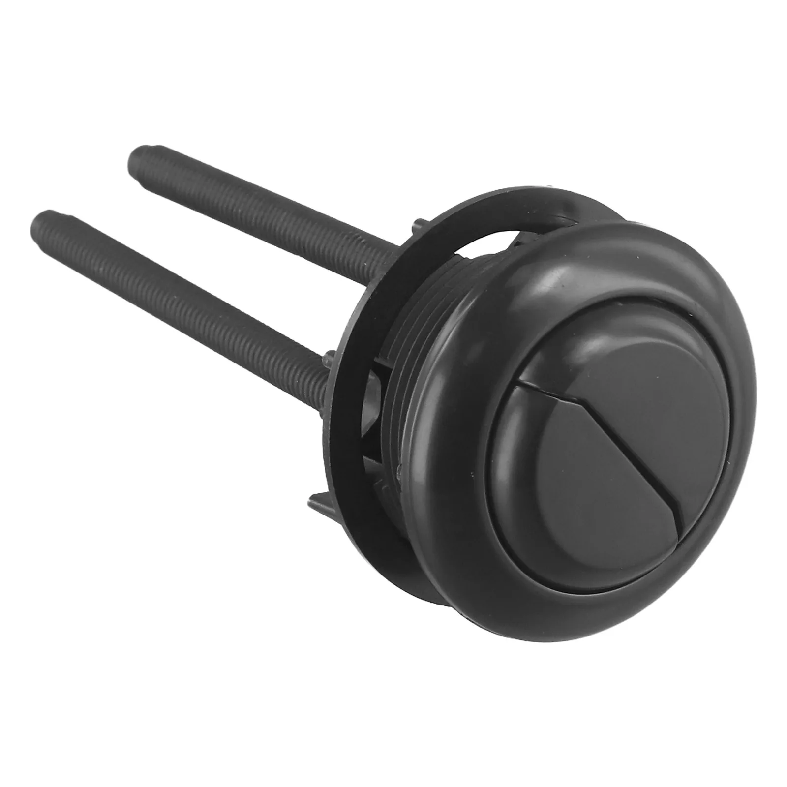 Round Head Button Dual Flush Mechanism Toilet Maintenance 48mm Long-lasting Performance Modern Bathroom Accessory