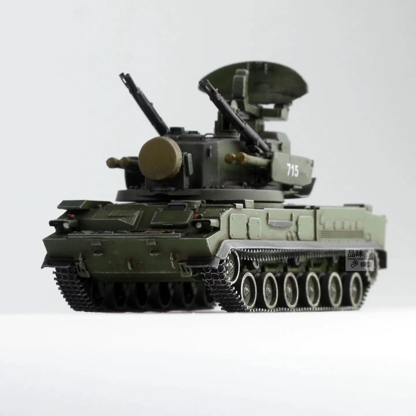 AM 1/72 Russian 2S6M1 Tunguska Self-Propelled Anti-Aircraft Gun 3D Printed Finished Model