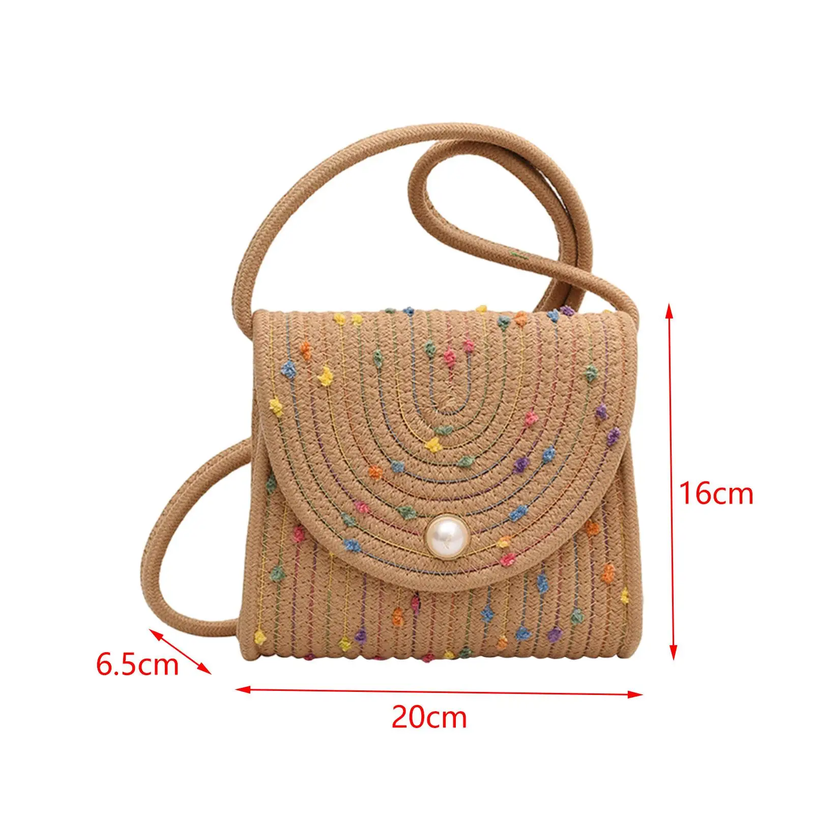 Bolsa Crossbody portátil para mulheres, Beach Tote, ao ar livre, primavera, verão