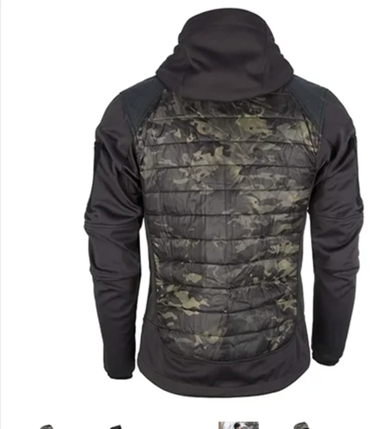 ISG2.0 Special Battle giacca tattica da esterno da uomo resistente al calore e alle intemperie Soft Shell Coat