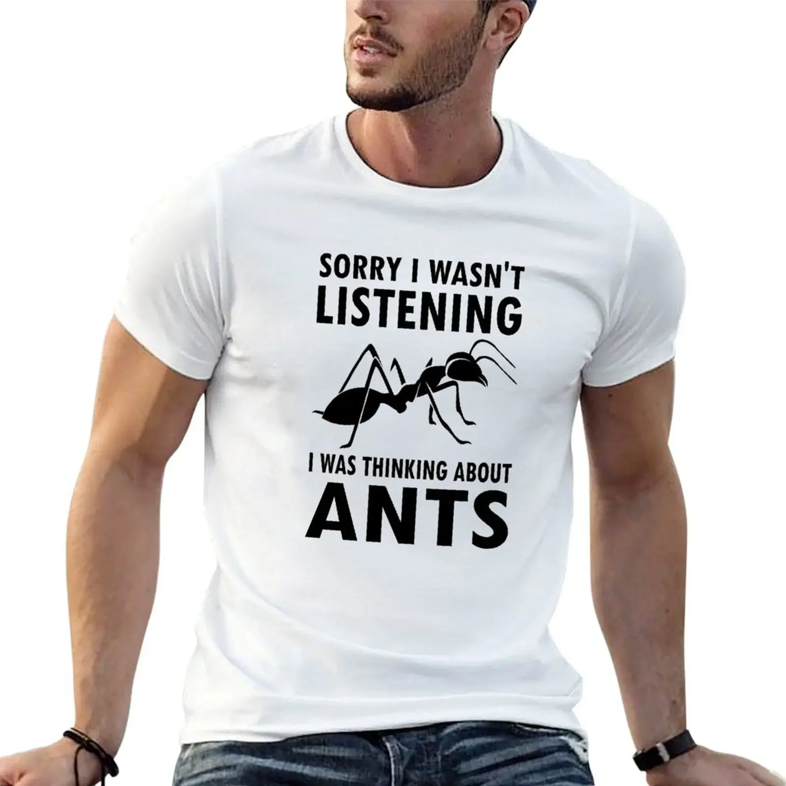 

I was thinking about Ants Ameisen T-Shirt customs animal prinfor boys cotton graphic tees T-shirts for men cotton