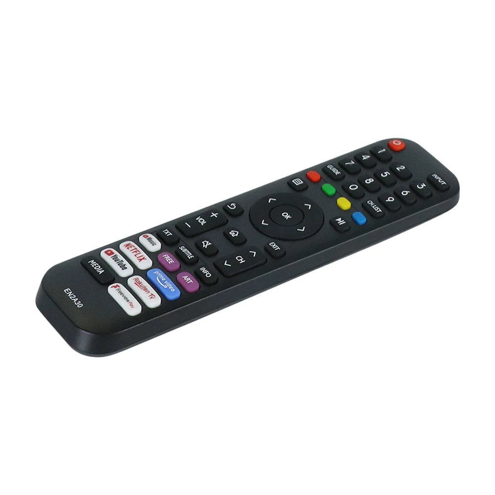EN2A30 Replaced Remote Control for Hisense Smart 4K UHD TV EN2N30H EN2Q30H EN2B30H EN2G30H 55A7300F 55A7500F EN2P30H EN2K30P