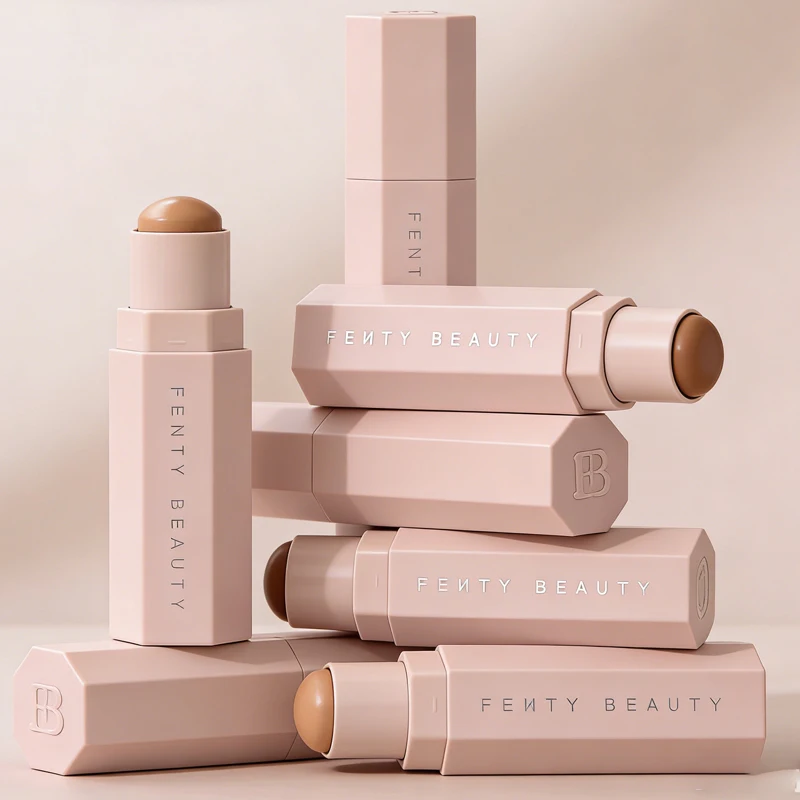 Fenty Beauty - Barra de Contorno, Corrector, Iluminador Facial, Sombra de Ojos, Maquillaje Natural de Larga Duración, Lápiz Labial Hidratante, Cosméticos Labiales