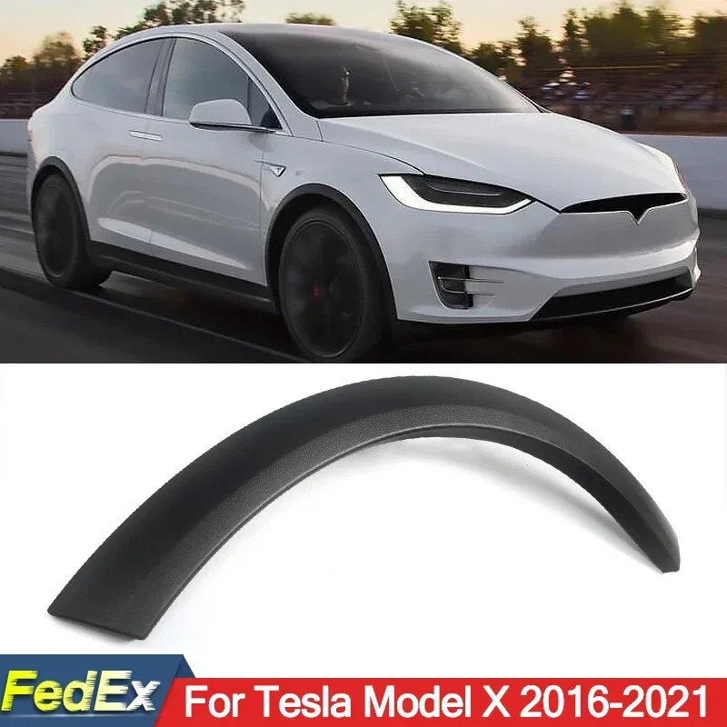 

Fit Tesla Model X 2016-2021 Rear Right Wheel Arch Cladding Molding 1045895-00-E