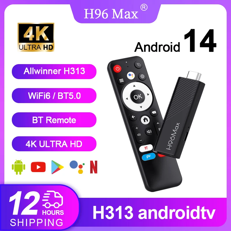 H96 Max H313 Tv Sti…