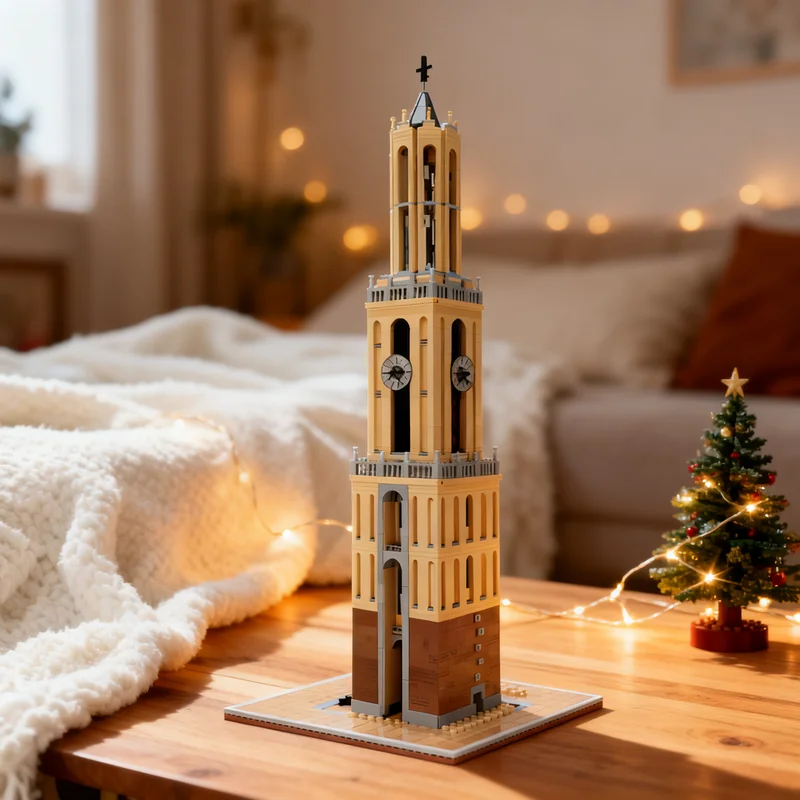3961pcs MOC Architecture Dom Tower of Utrecht Model Christmas Gift Creative Home Decoration And For Lovers Art