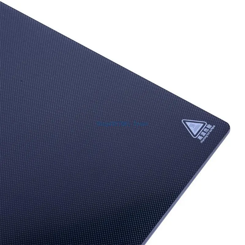 T3LB Printer Heated Bed Carbon Crystal Silicone Glue-free Glass Plate 310mm 235mm