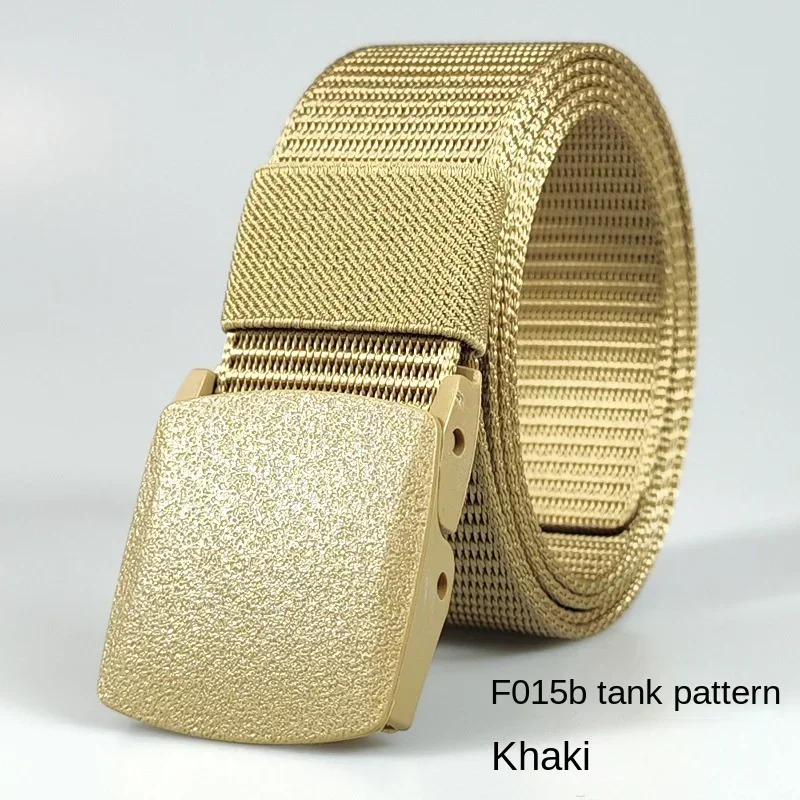Red Automatic Buckle Nylon Tactical Belt