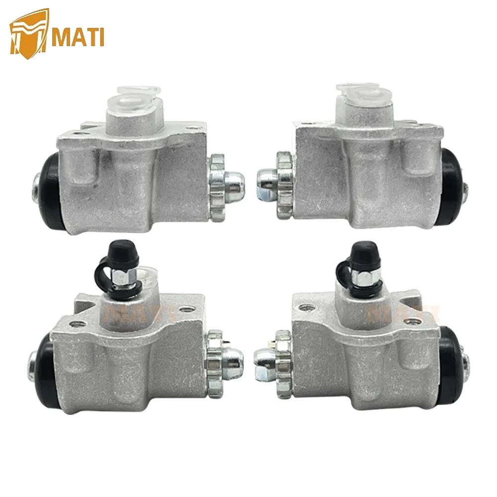 MATI Front Brake Wheel Cylinders Left&Right All 4 for Yamaha Big Bear 350 Kodiak 400 YFM350 YFM400 1989-1998 3HN-25950-00-00