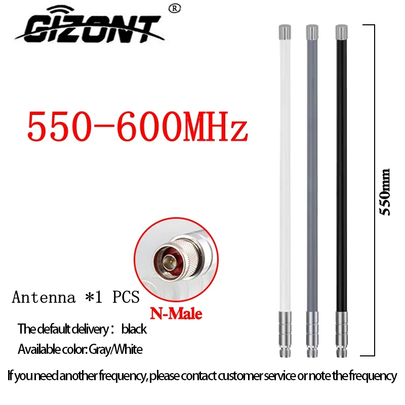 433MHz 400-420MHz 410-450MHz 420-480MHz 470-510MHz 550-600MHz Antenna jammer LORA module antenna data radio fiberglass antenna