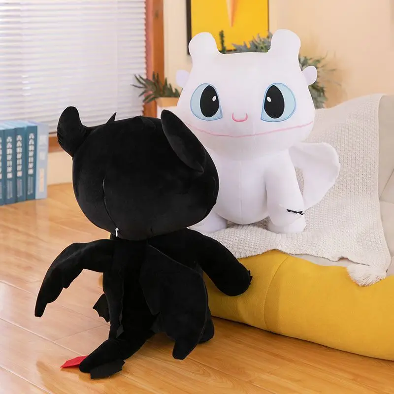 35cm/45cm How to Train Your Dragon Plush Toys  Plushie Toothless Doll Kawaii Stuffed  Decoration Gift For Kids Birthday