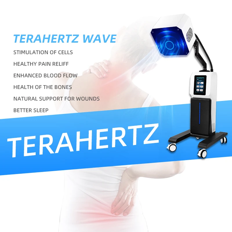 

Физиотерапия Профессиональный терагерцовый аппарат Ци и кровообращение меридиан терапевтический аппарат массажер для тела