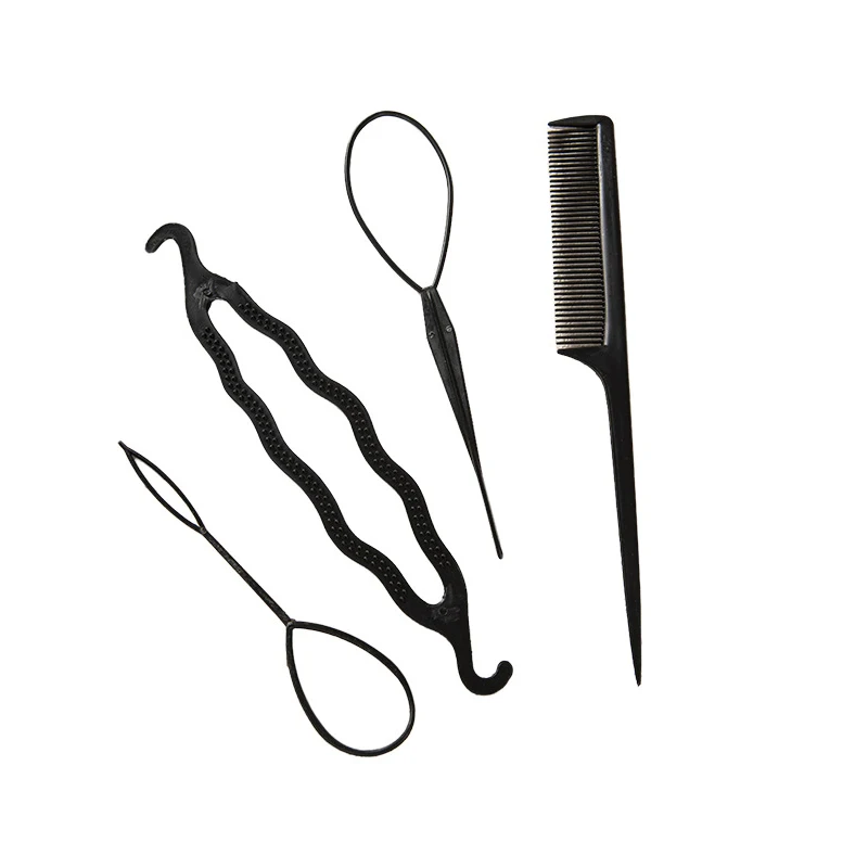 

1Sets French Braiding Tool Loop Hair Styling Tools Comb Women Hairdressing Braiders Tools