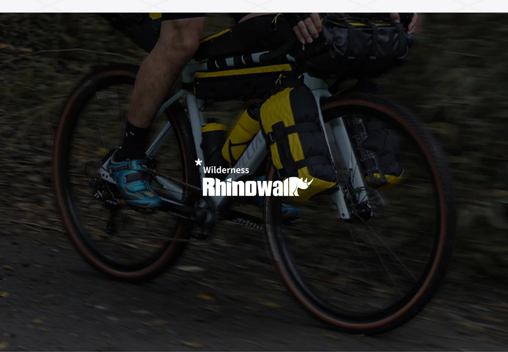Rhino walk Fahrrad tasche Fahrrad Oberrohr Tasche spritzwasser geschütztes Gehäuse mit Bolzen montiert & Riemen Stütz brett für MTB Road Kies Fahrrad – Detail 24