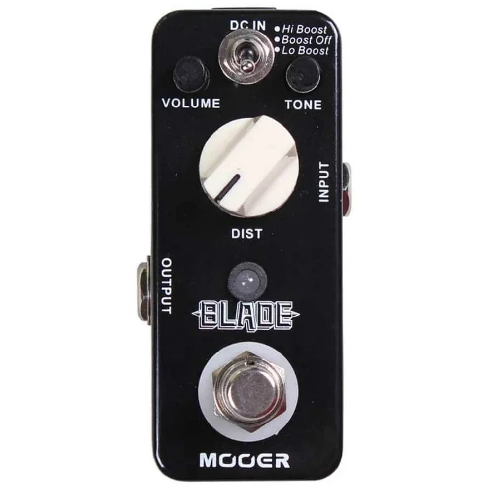 

Mooer MMD1 Blade Heavy Metal Distortion True Bypass Full Metal Shell with 3 Working Modes Hi/Lo/Off Boost Guitar Effect Pedal