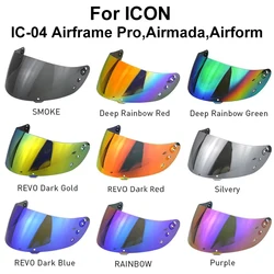 Full Face Helmet Visor for ICON Airframe Pro IC-04 Airmada Airform Helmet Faceshield Cascos Visera Shield Capacetes Accessories