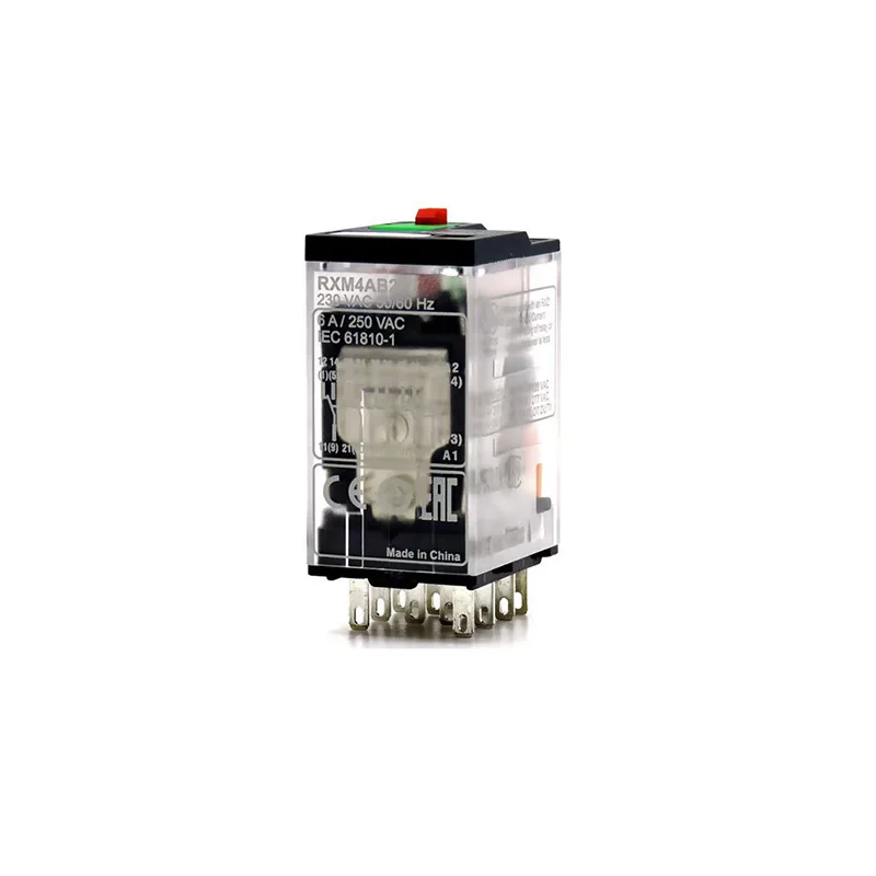 RXM4AB2P7 small electromagnetic intermediate relay 14-pin 6A AC230V four open and four close RXM4AB2P7