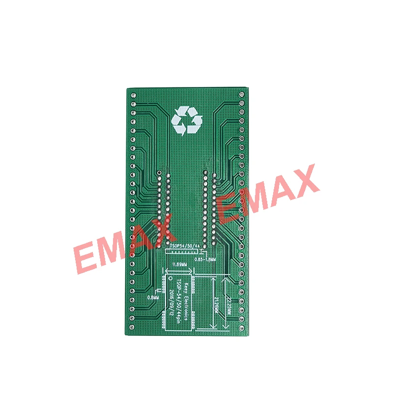 TSOP44 SSOP44 Sdr Sdram Burn-In Socket Gold Plating Ic Testen Zetel Test Socket Testbank