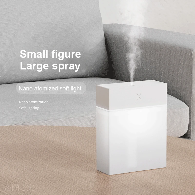 Mist Projector 280ml Mute Usb Portable Night Light Design Small Home Appliances Humidifier Large Household Sprayer Mini