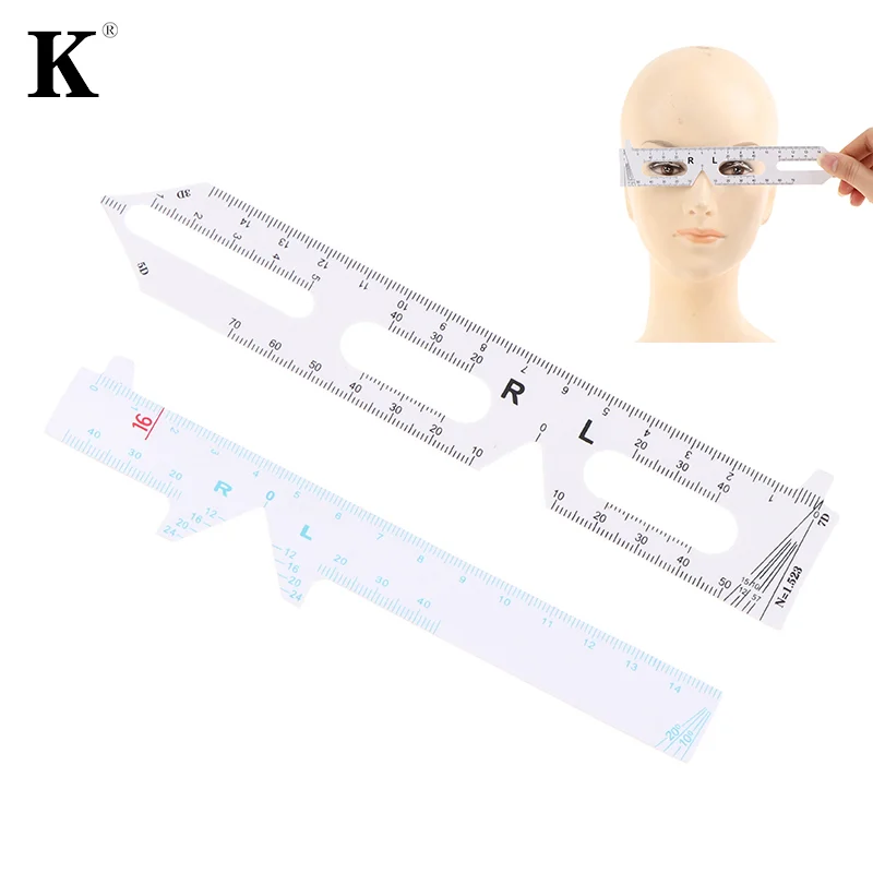 1Pcs Measure Optical Vernier PD Ruler Pupil Distance Meter Eye Ophthalmic Tool