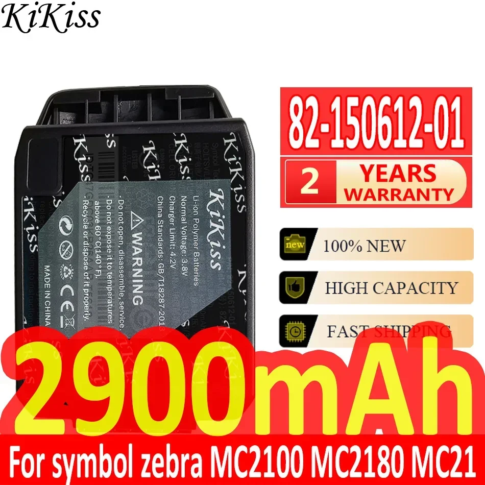 

Аккумулятор KiKiss 2900 мАч для Motorola MC2100 MC2180 MC21 82-150612-01, батарея + номер для отслеживания