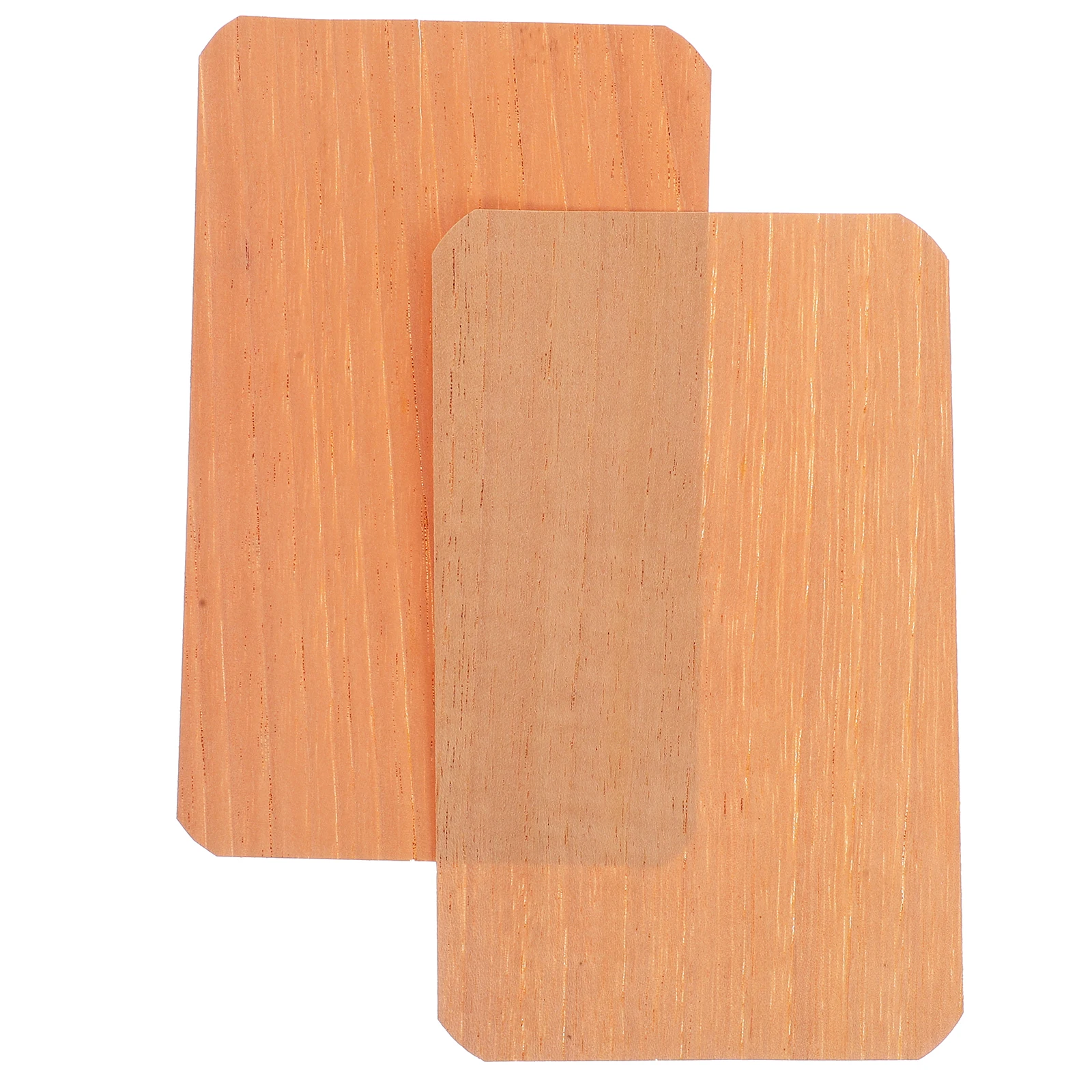

2pcs Square Spanish Cedar Sheets For Humidor Cigar Box Dividers Wood Veneer Strips Moisture Control Freshener Supply