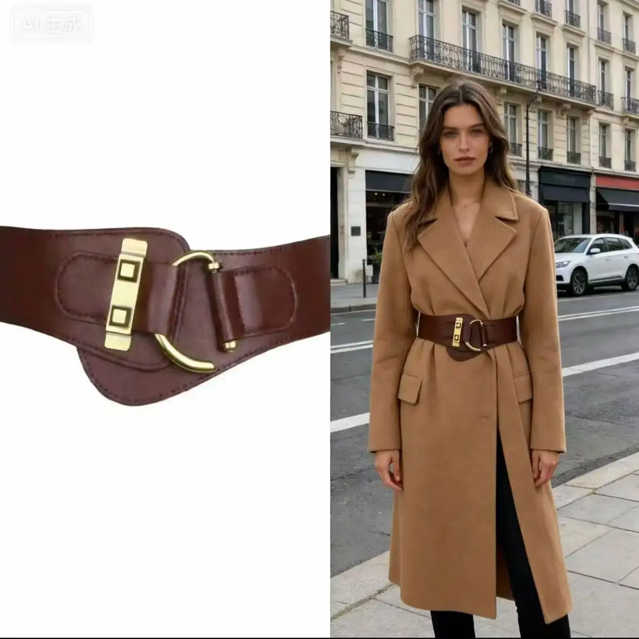 Designer-Gürtel für Damen Hochwertige Luxus-Taillengürtel Dehnbare Cummerbunds Schwarzer Elastischer Korsettgürtel Großer Kleidergürtel
