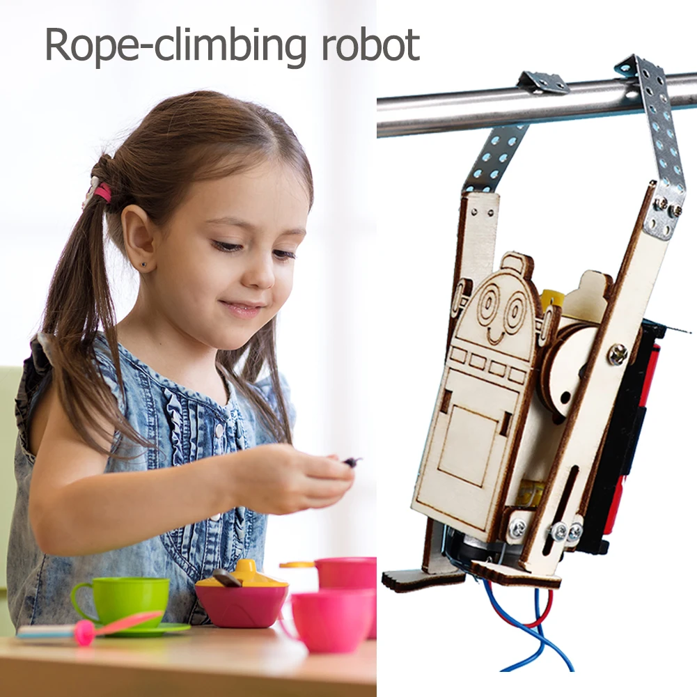 Mainan Model Robot Panjat Tebi - Science Project Robot ulasan dan harga