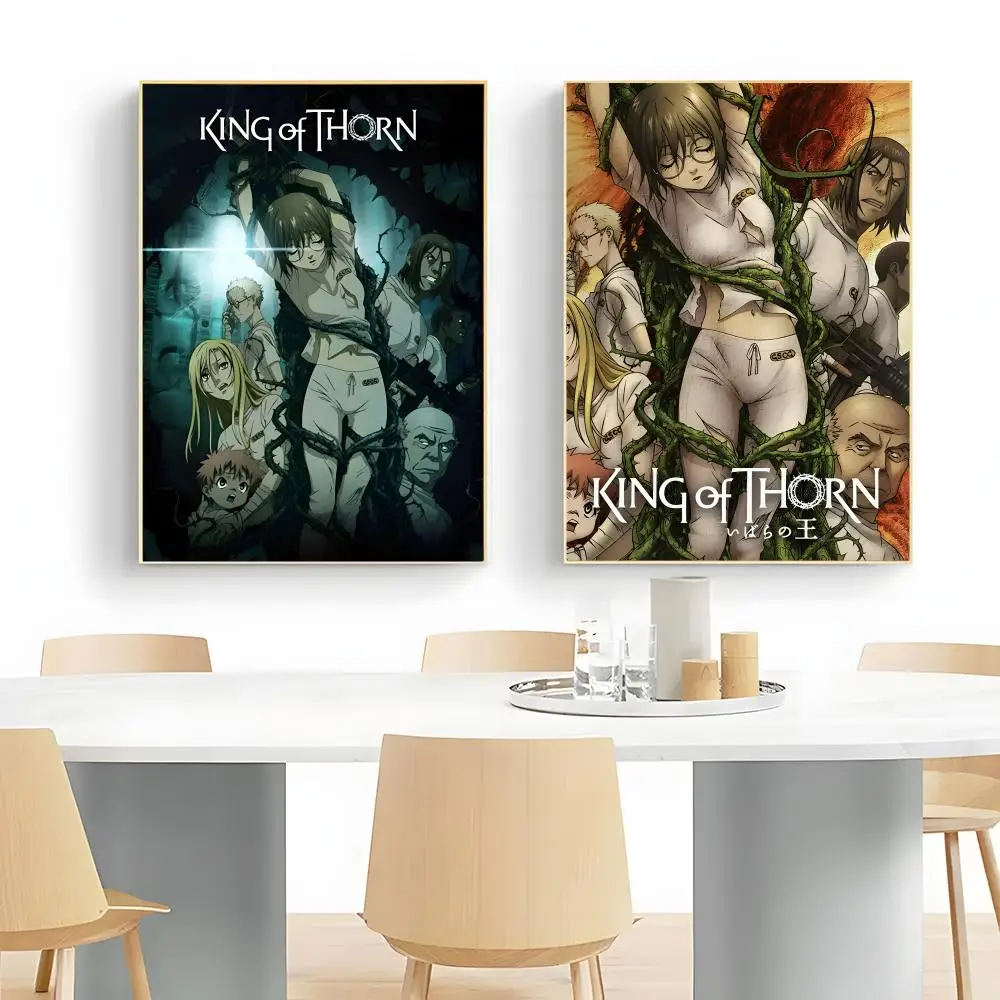 Horror Anime T-The King of Thorn Poster Wall Art Print Decorative Mural Home Decor Gift Unframed